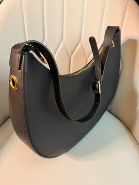 “Moon Bag” Viola Castellani - Italian Genuine Leather.